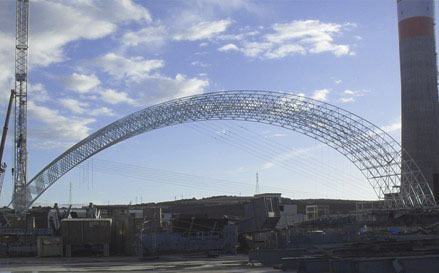 白山大型网架结构